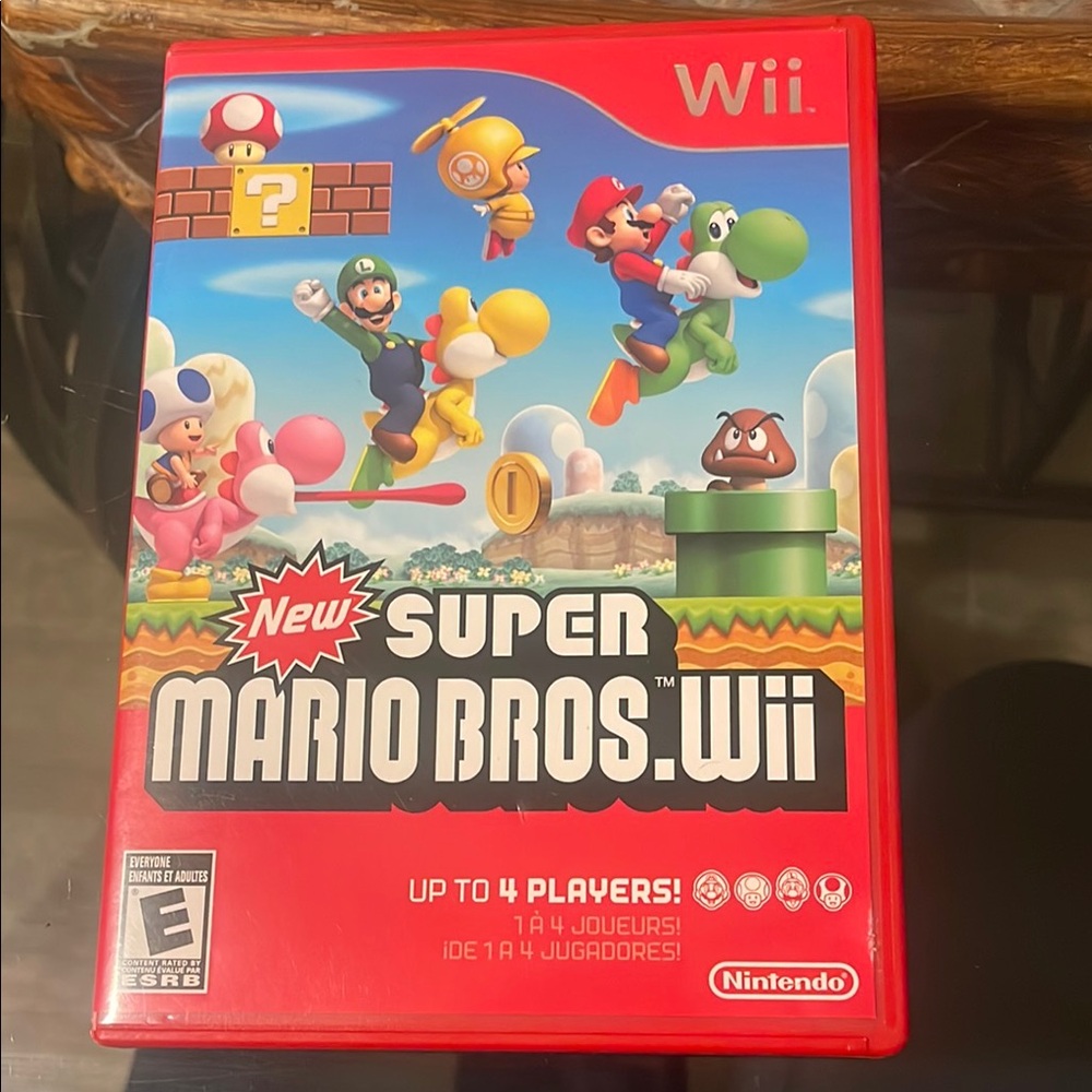 Nintendo Wii Case Only With Instruction Booklet